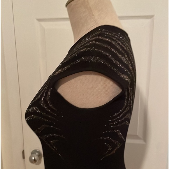 RVN black and silver skater dress - Picture 7 of 11